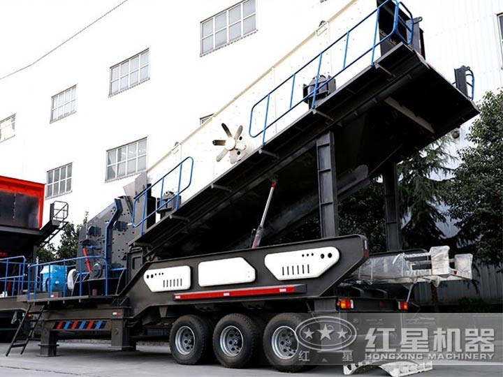 車載廢舊混凝于處理機(jī)--車載移動(dòng)反擊破，二段破碎環(huán)保