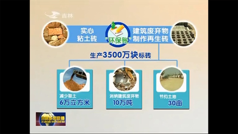建筑廢棄物可做磚，經(jīng)濟價值高