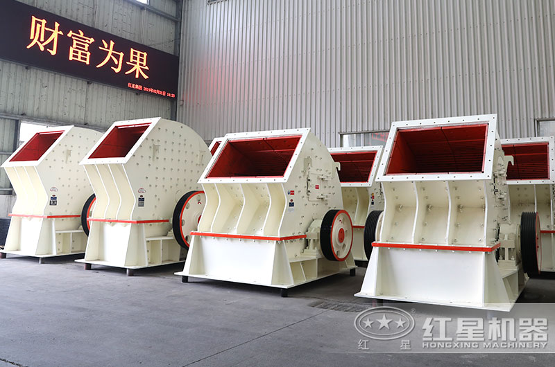 錘式破碎機-一次成型、簡化碎石流程