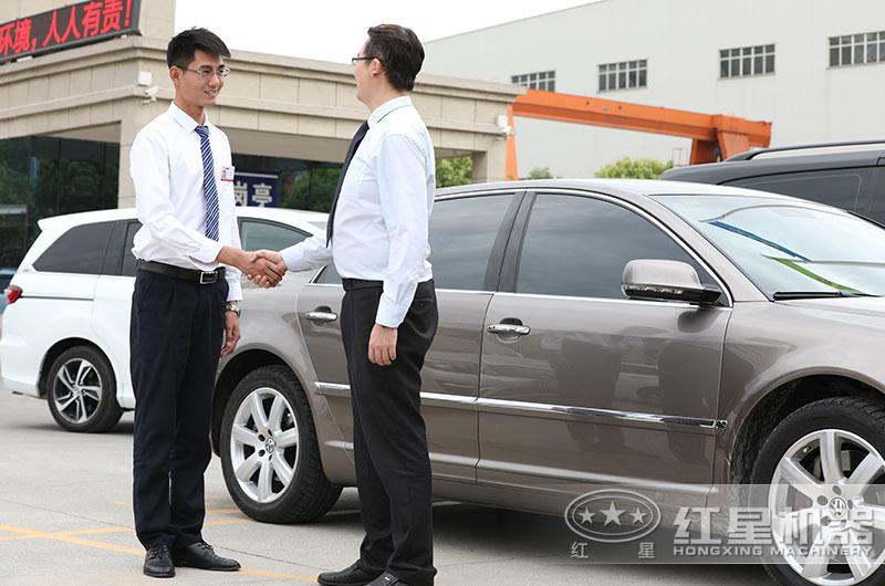 客戶來廠參觀，專車免費接送